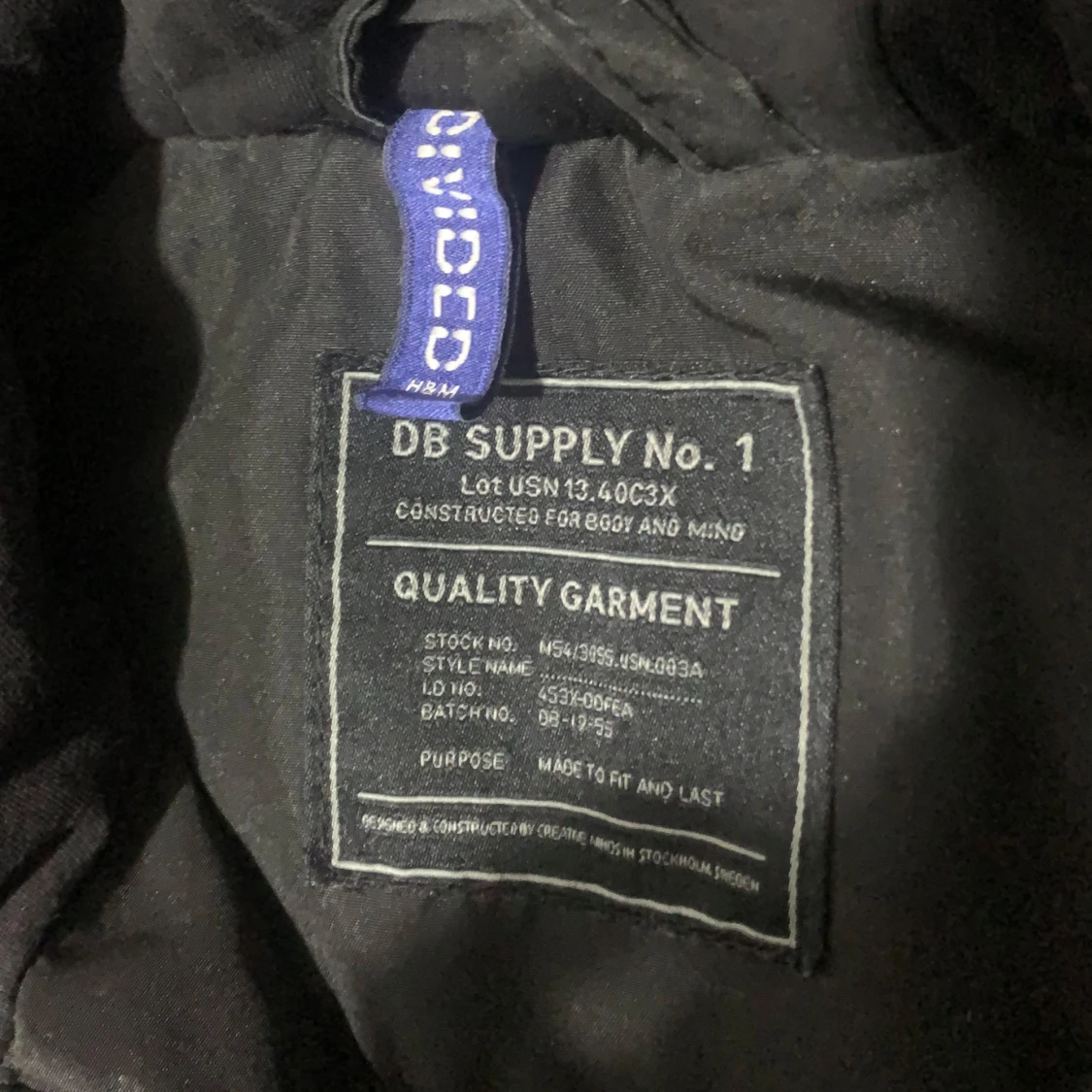 Svart jacka från H&M Divided - 1