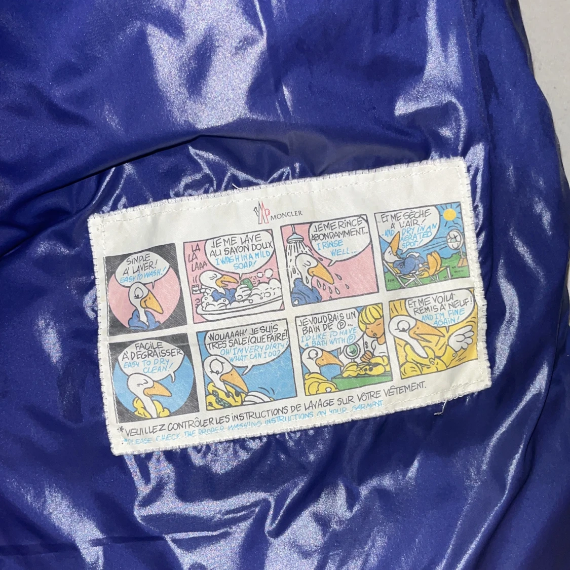 Blå Moncler Maya  - 2