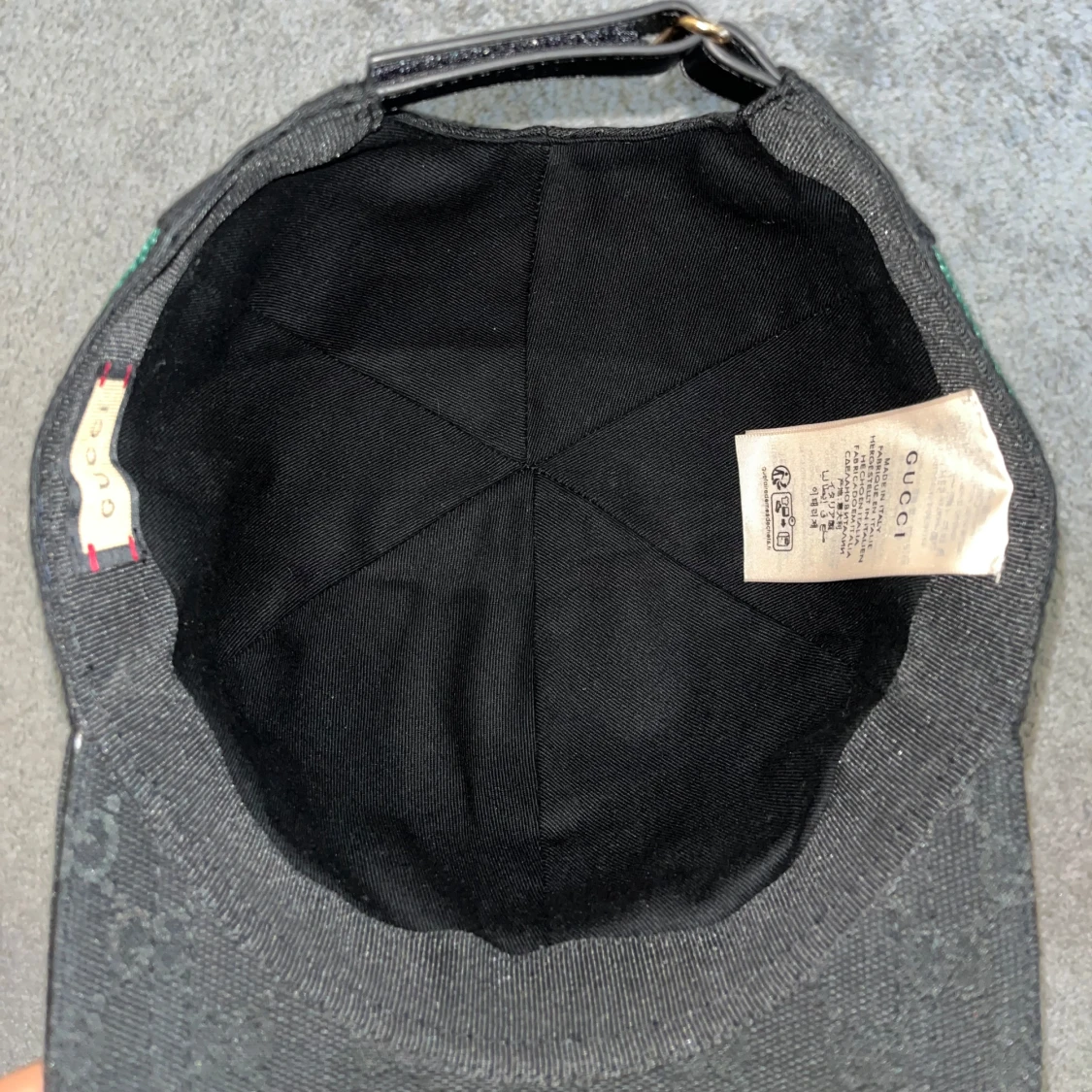 Svart Gucci keps  - 2