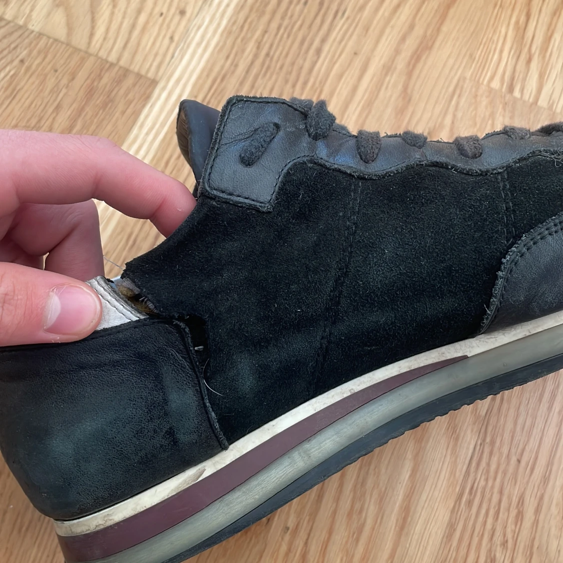 Svarta sneakers från Philippe Model - 2