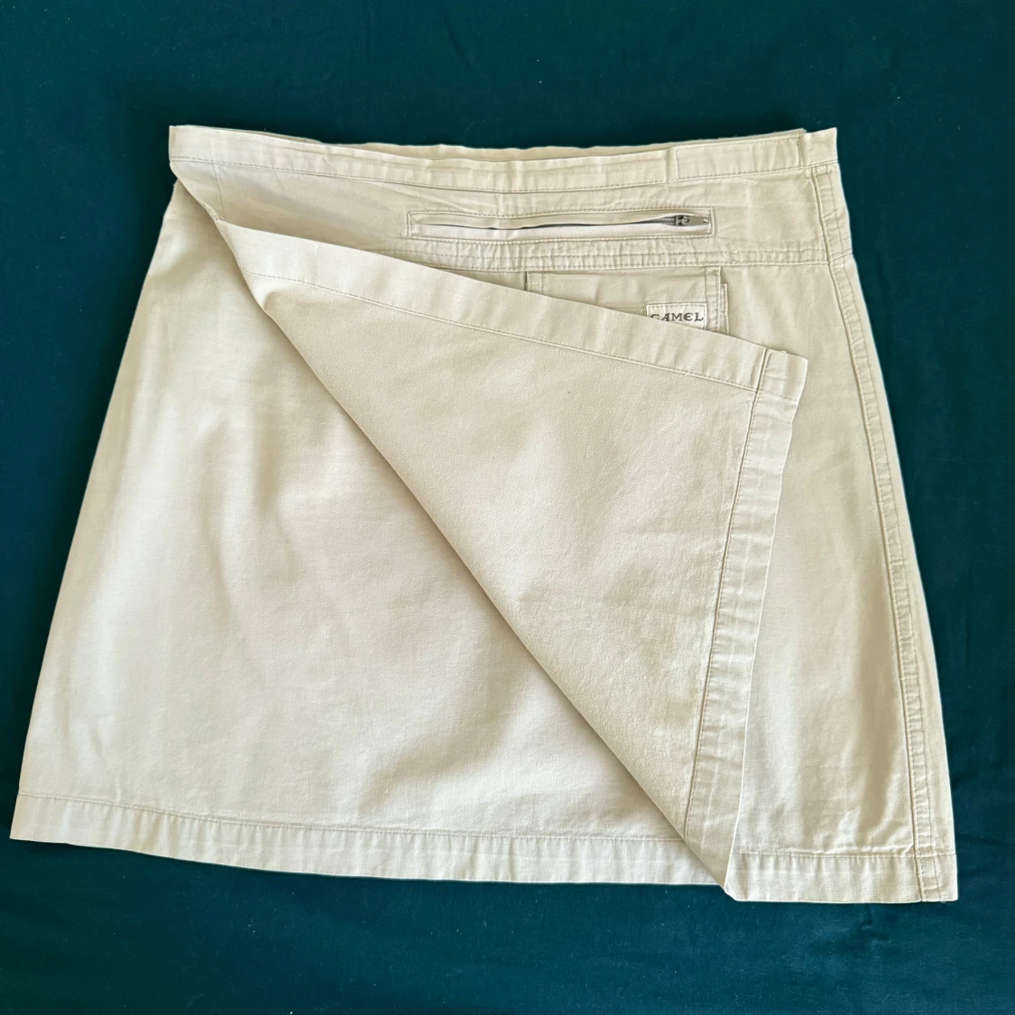 Beige omlottkjol - 1