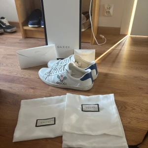 Gucci Ace - Säljer ett par otroligt feta och ovanliga Gucci sneakers i storlek 42,5, skicket är 7,5/10 ungefär bedöm själva utifrån bilderna. Skriv vid frågor och funderingar 😁