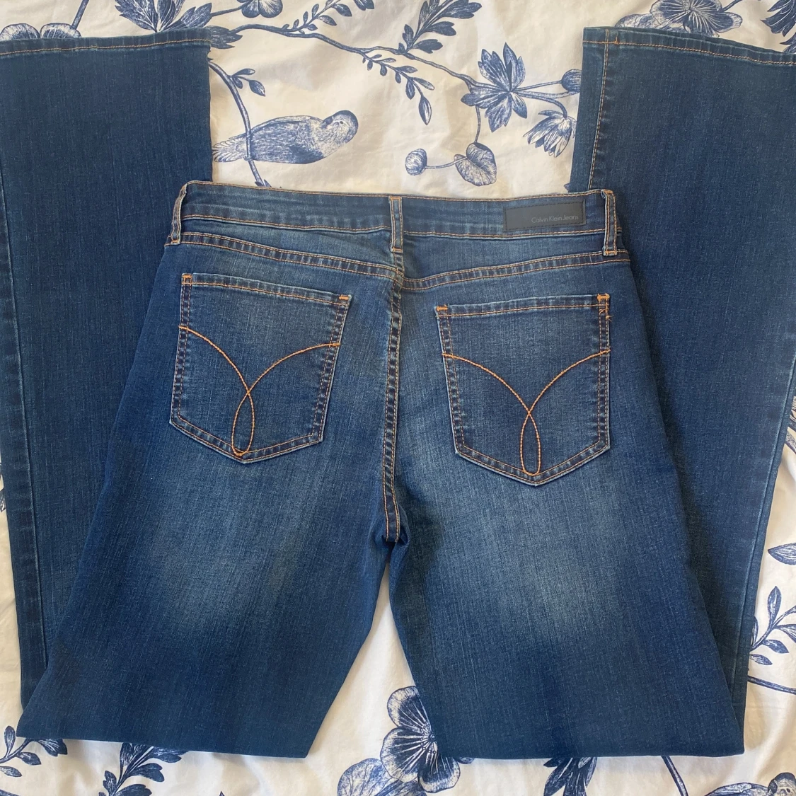 Blå bootcut jeans från Calvin Klein Jeans - 1