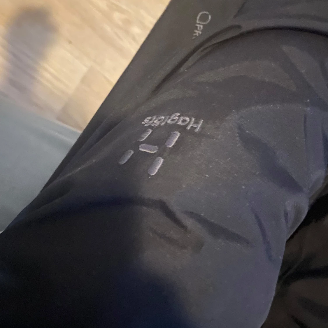 Svarta skalbyxor från Haglöfs