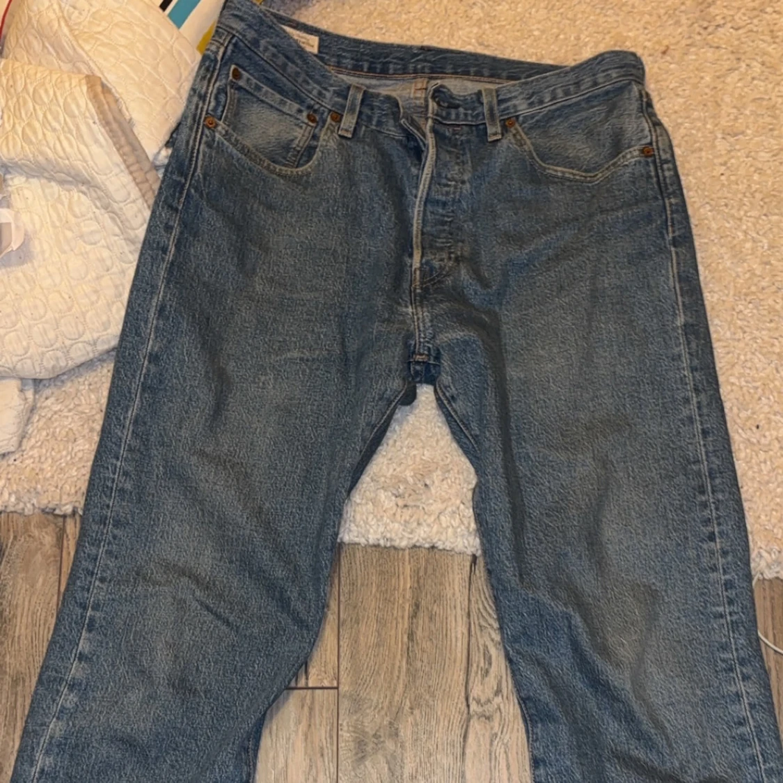 Levis 501 blå jeans