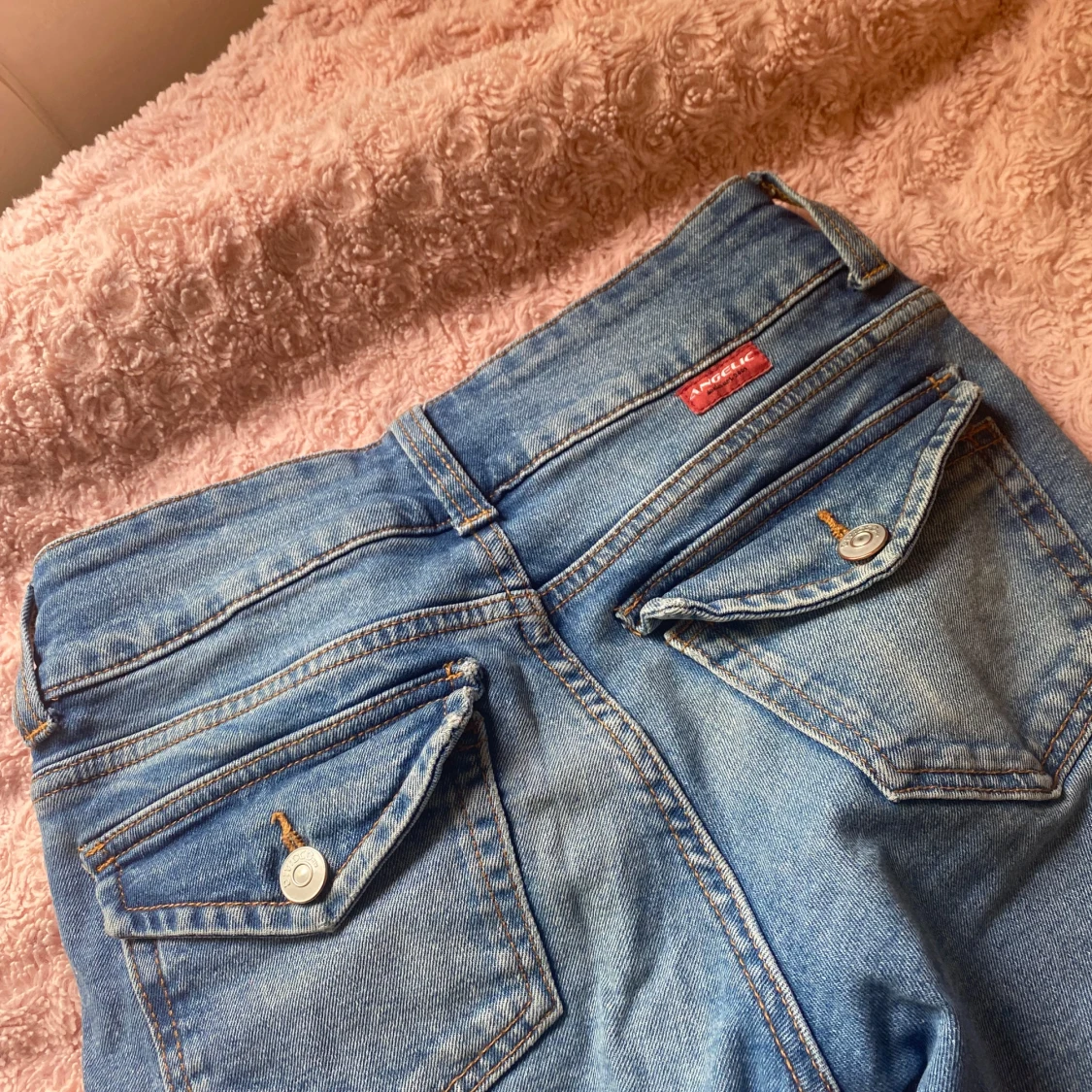 Blå jeansbyxor från H&M - 3