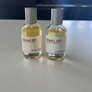 Parfym från One Bold Chemist - Tre parfymflaskor från One Bold Chemist: Angeli 23.0 och Noiraud 98.0. Modern och minimalistisk design, perfekt för dig som gillar unika dofter. 50ml/flaska. Nypris 349kr/st.