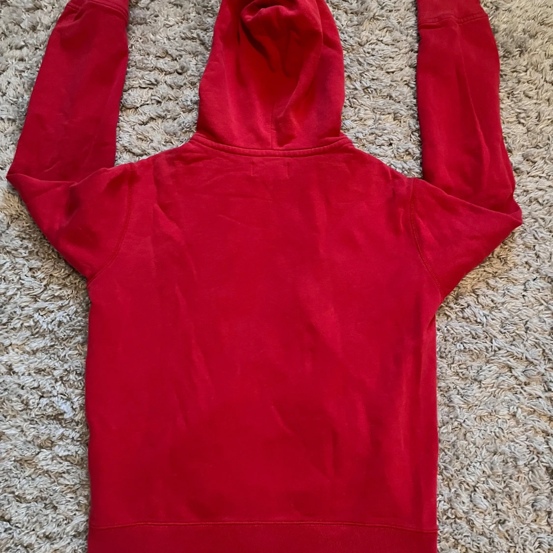 Röd polo Ralph Lauren zip hoodie - M - 3