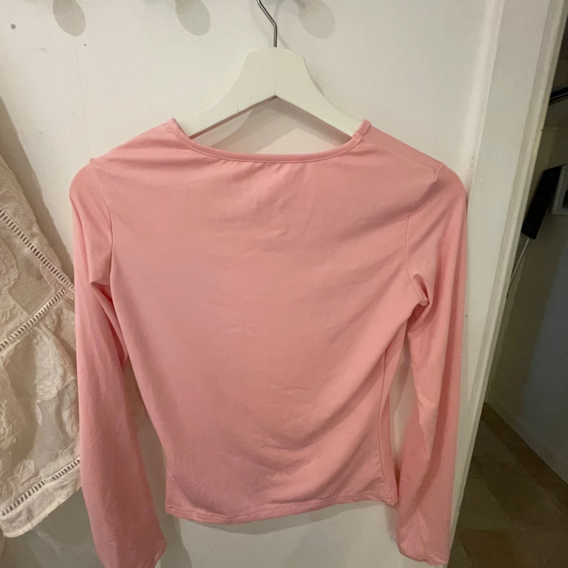 Ljusrosa långärmad topp - 2