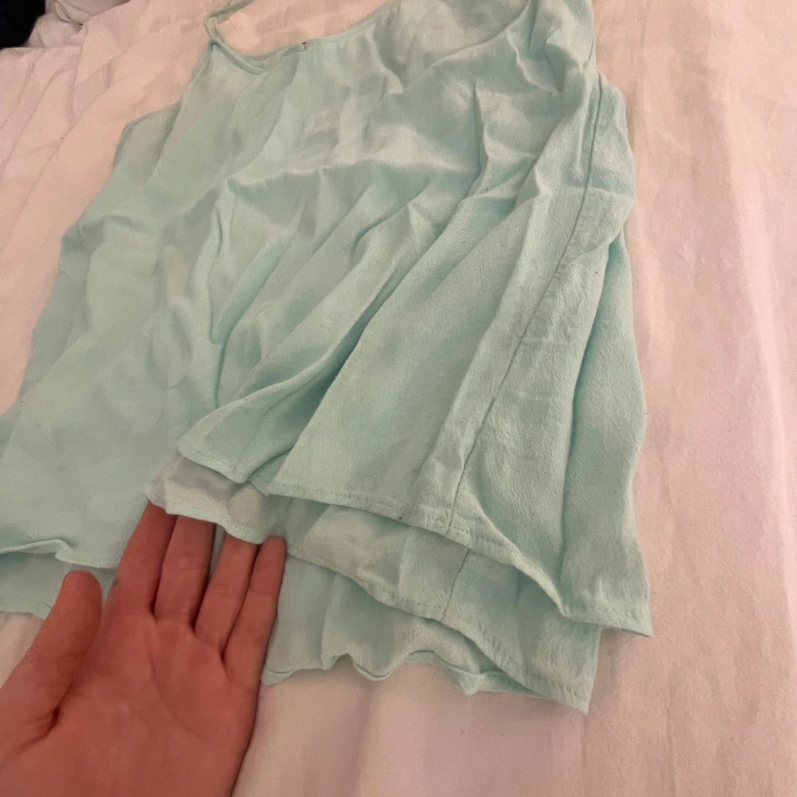 Ljusblått linne från Mango - 2