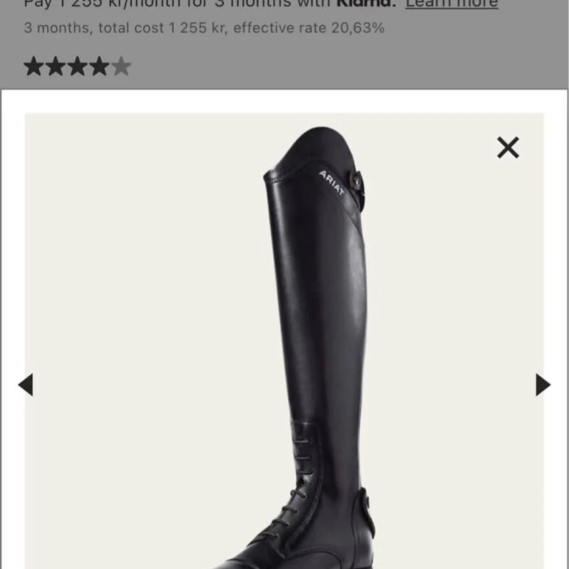 Ariat Palisade ridstövlar dam - 1