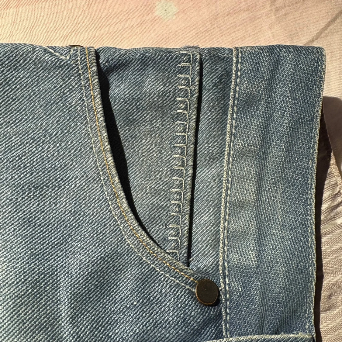 Blå jeanskjol från Wrangler - 3