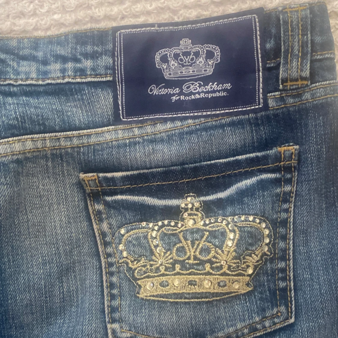 Jeanskjol från Victoria Beckham x Rock & Republic - 2