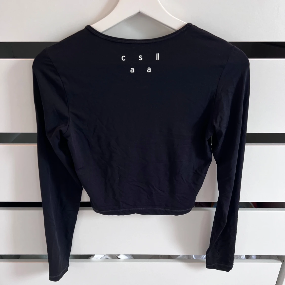Svart långärmad topp från Casall - 1