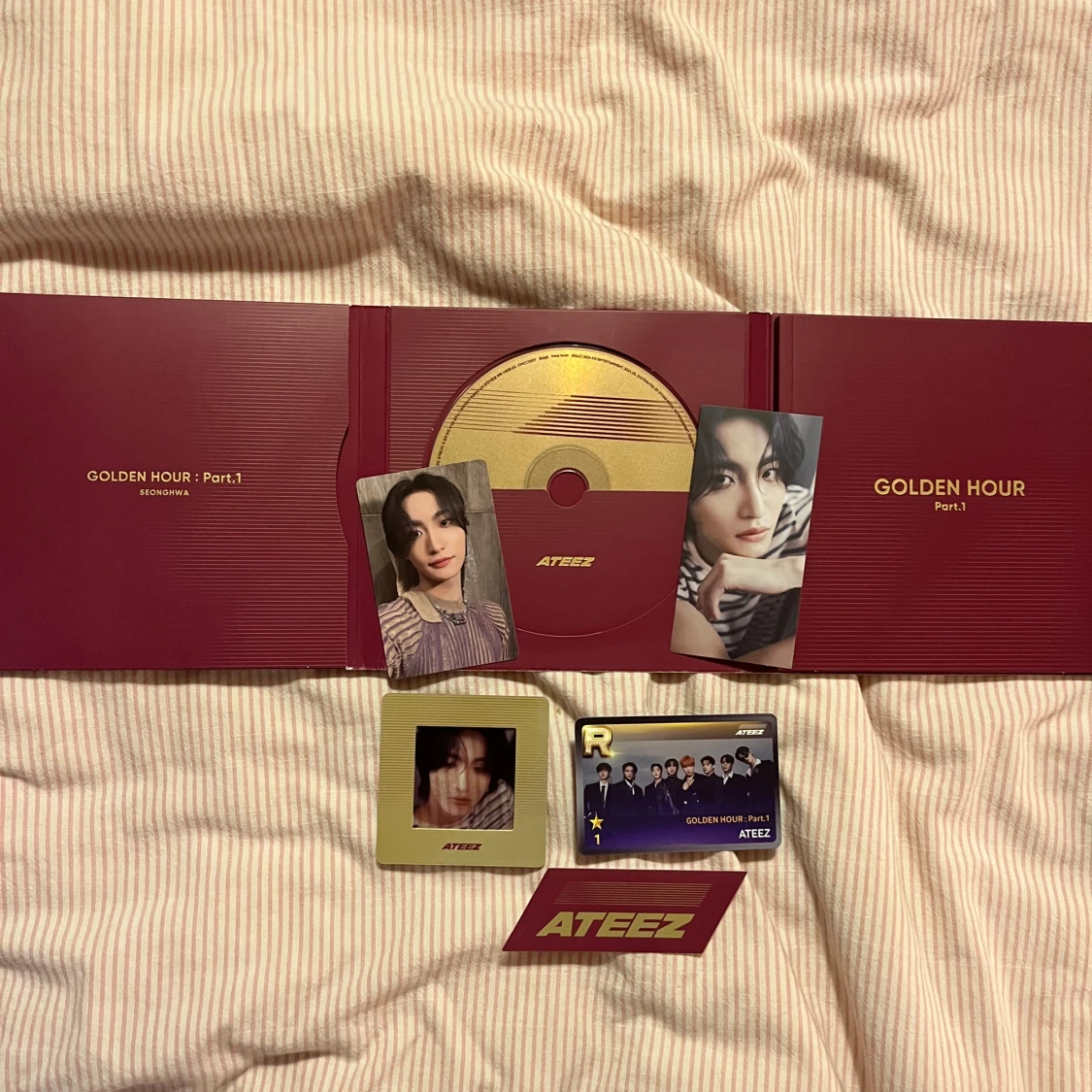 Ateez golden hour part 1 Seonghwa digipack - 1