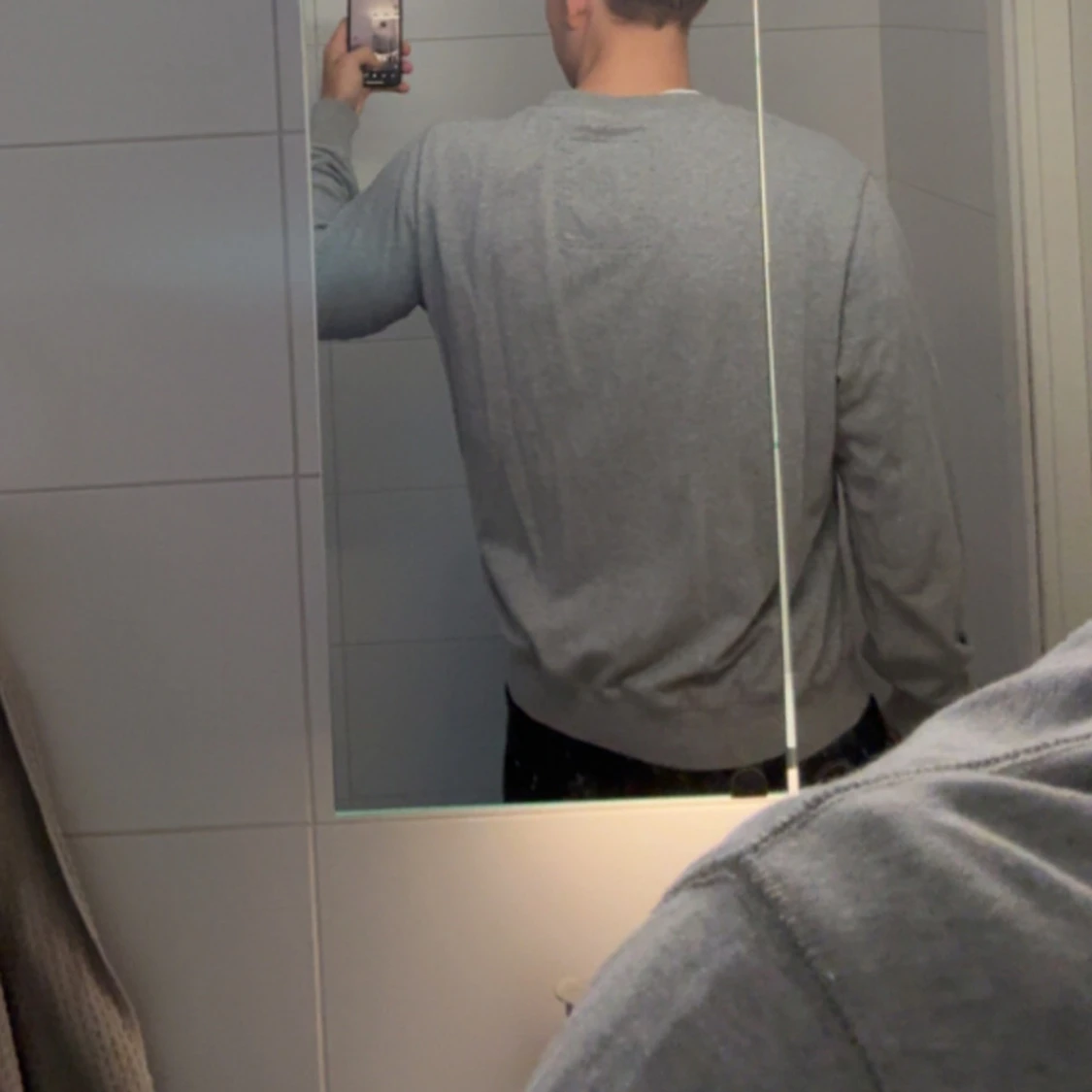 Grå sweatshirt från Morris - 2