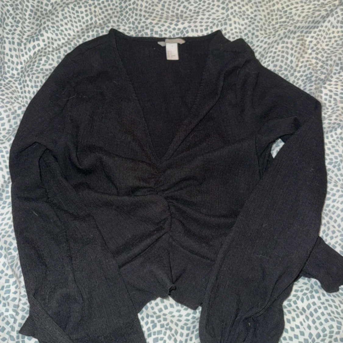 Svart omlottopp från H&M