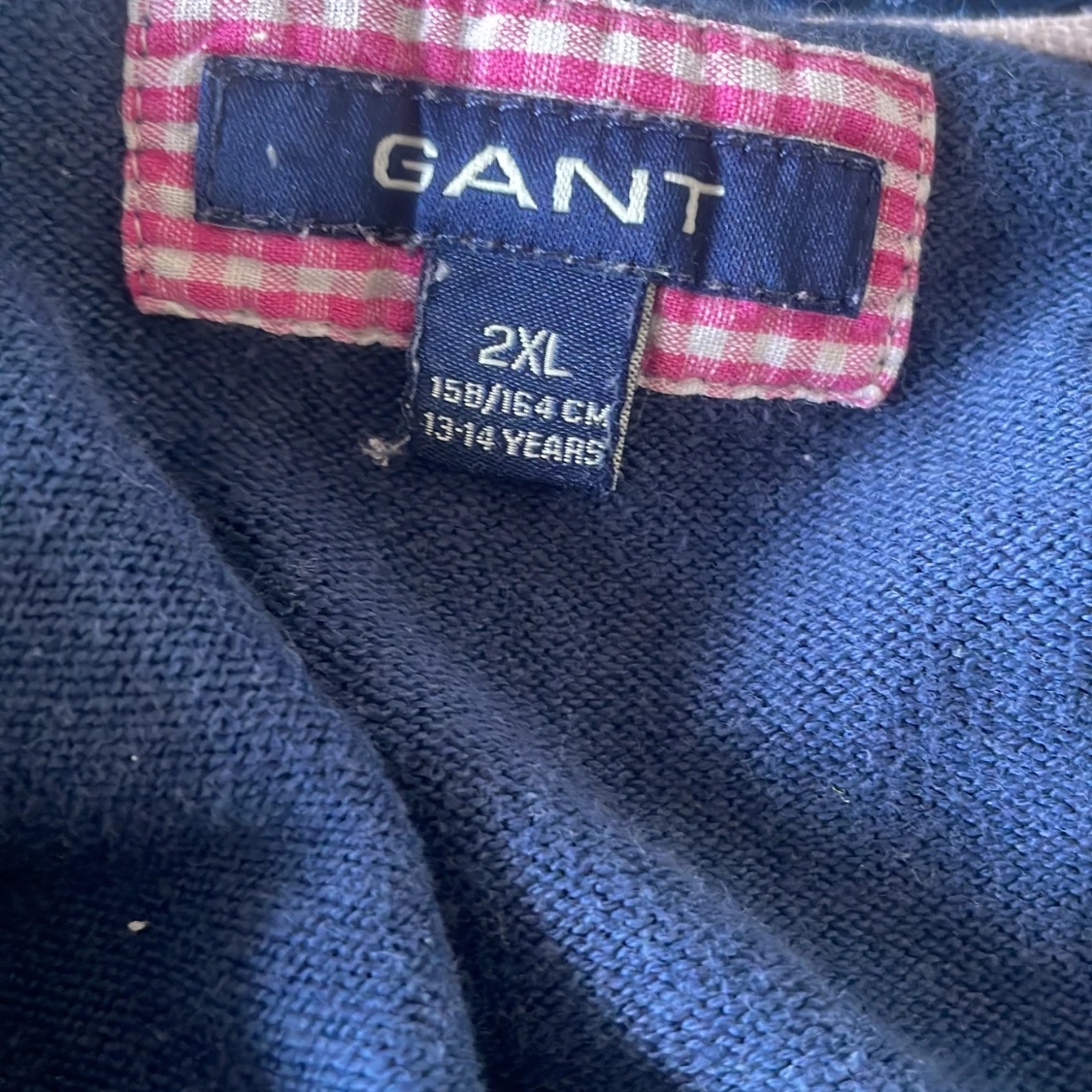 Marinblå kofta från GANT - 1