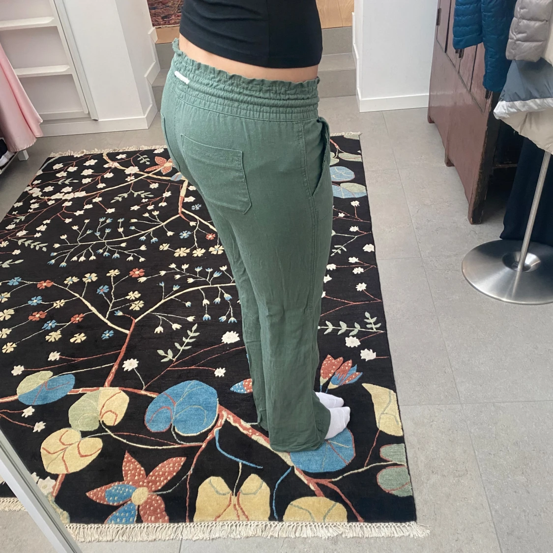 Gröna linnebyxor från Roxy  - 2