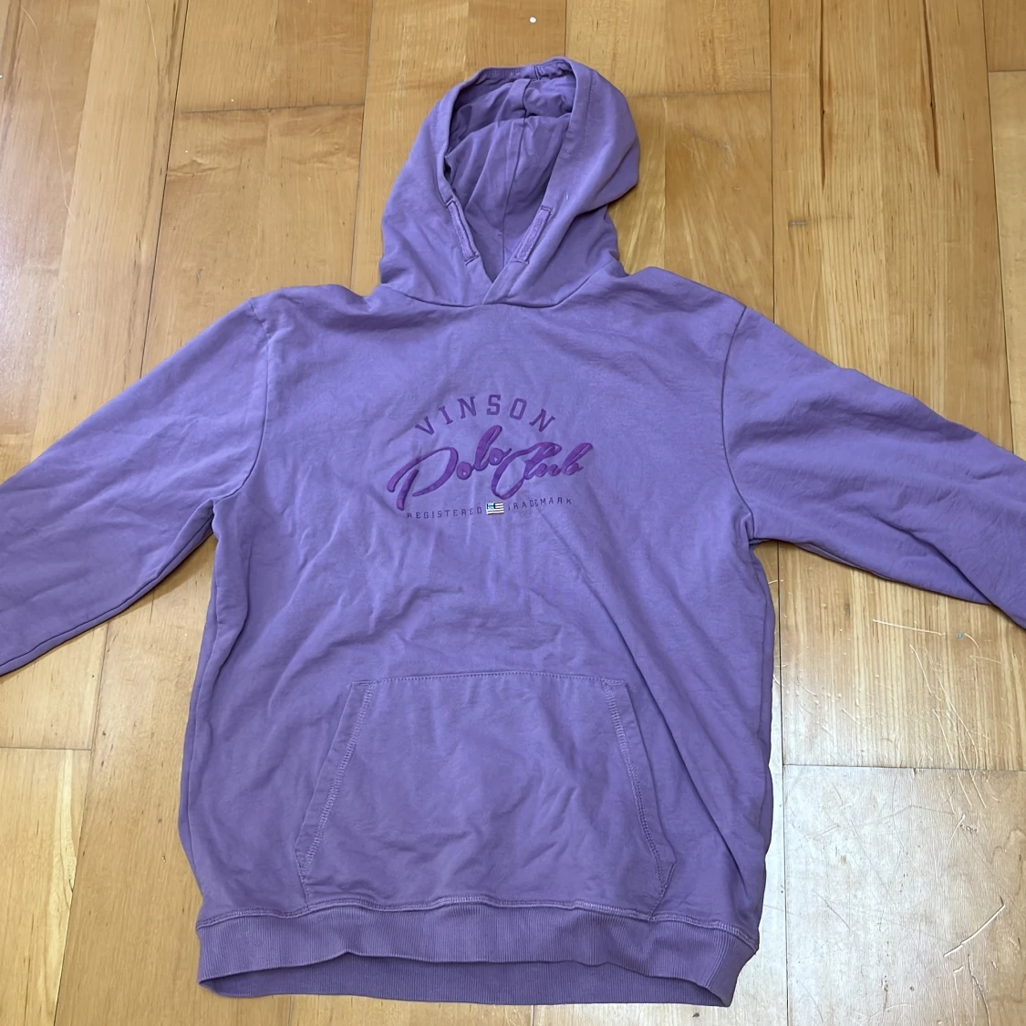 Lila hoodie från Vinson Polo Club - 1