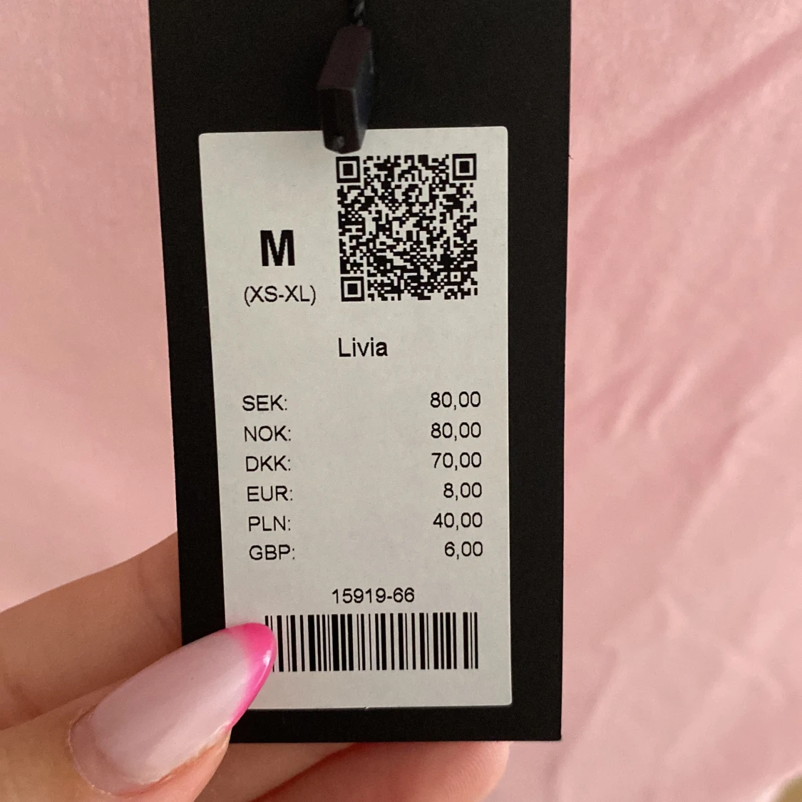 Ljusrosa topp från 157  - 2