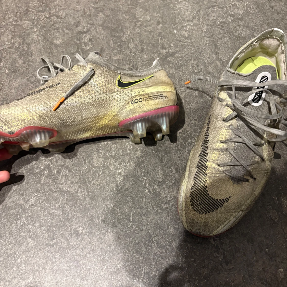 Nike Phantom GT2 fotbollsskor grå - 1