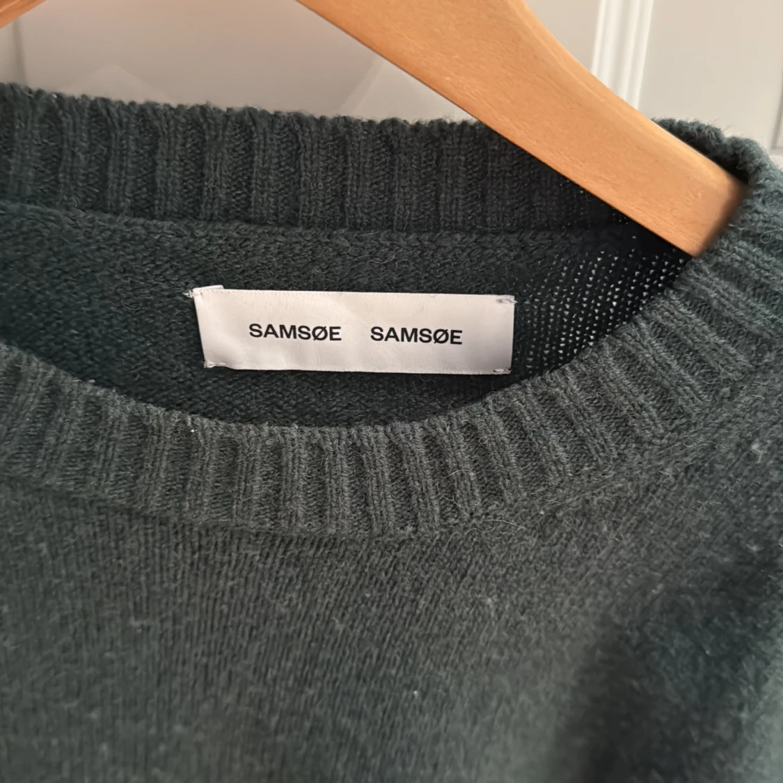 Mörkgrå stickad tröja Samsøe Samsøe - 1