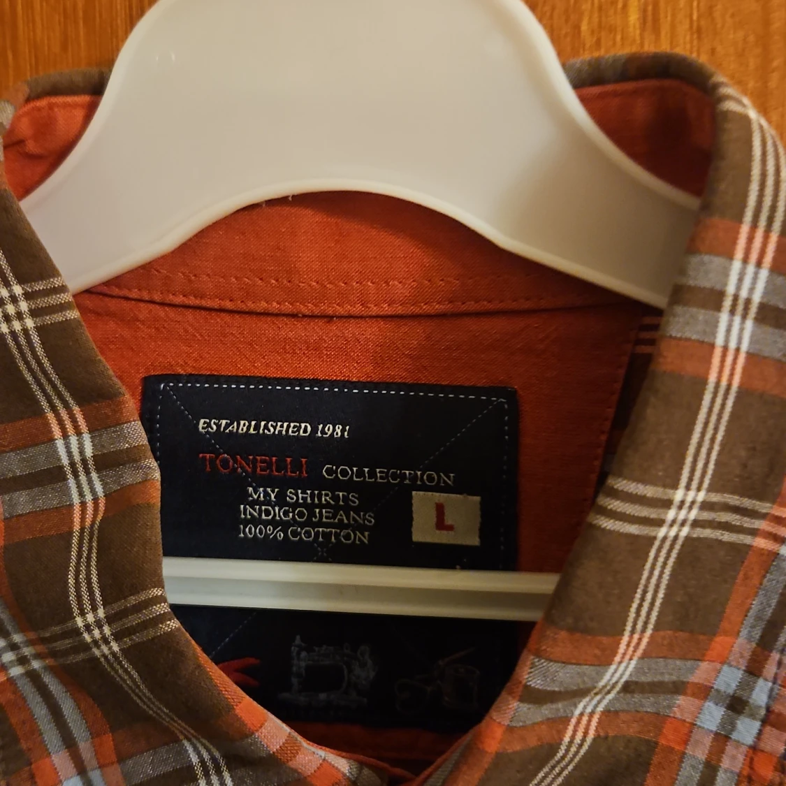 Rutig skjorta från Tonelli Collection L - 1