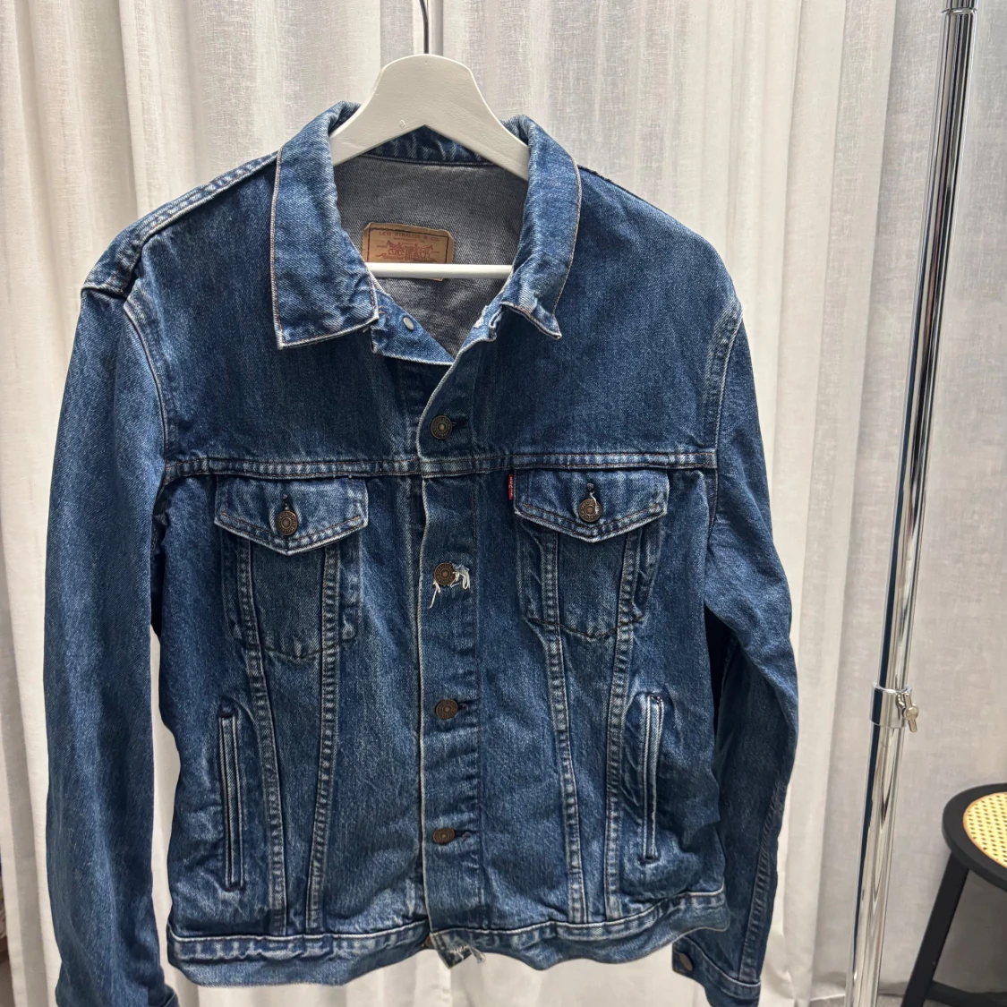 Levi's vintage blå jeansjacka