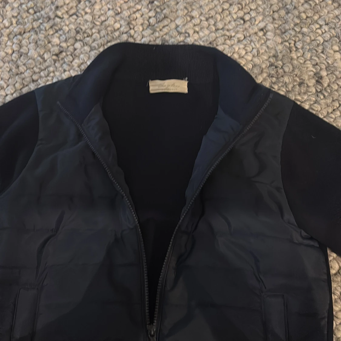 Marinblå cardiganjacka från Sayless - 1