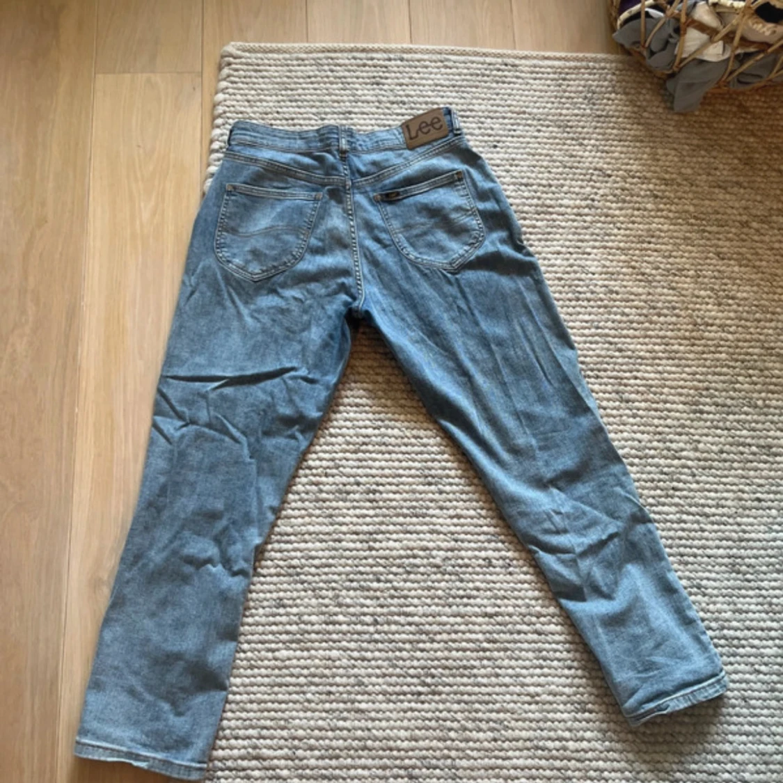 Blå Lee jeans straight fit 14-15Y - 1