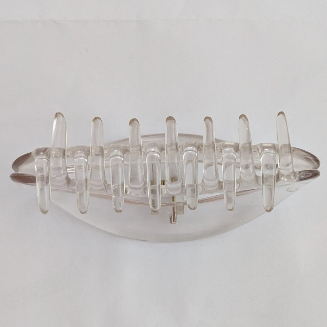 Transparent hårklämma - 1