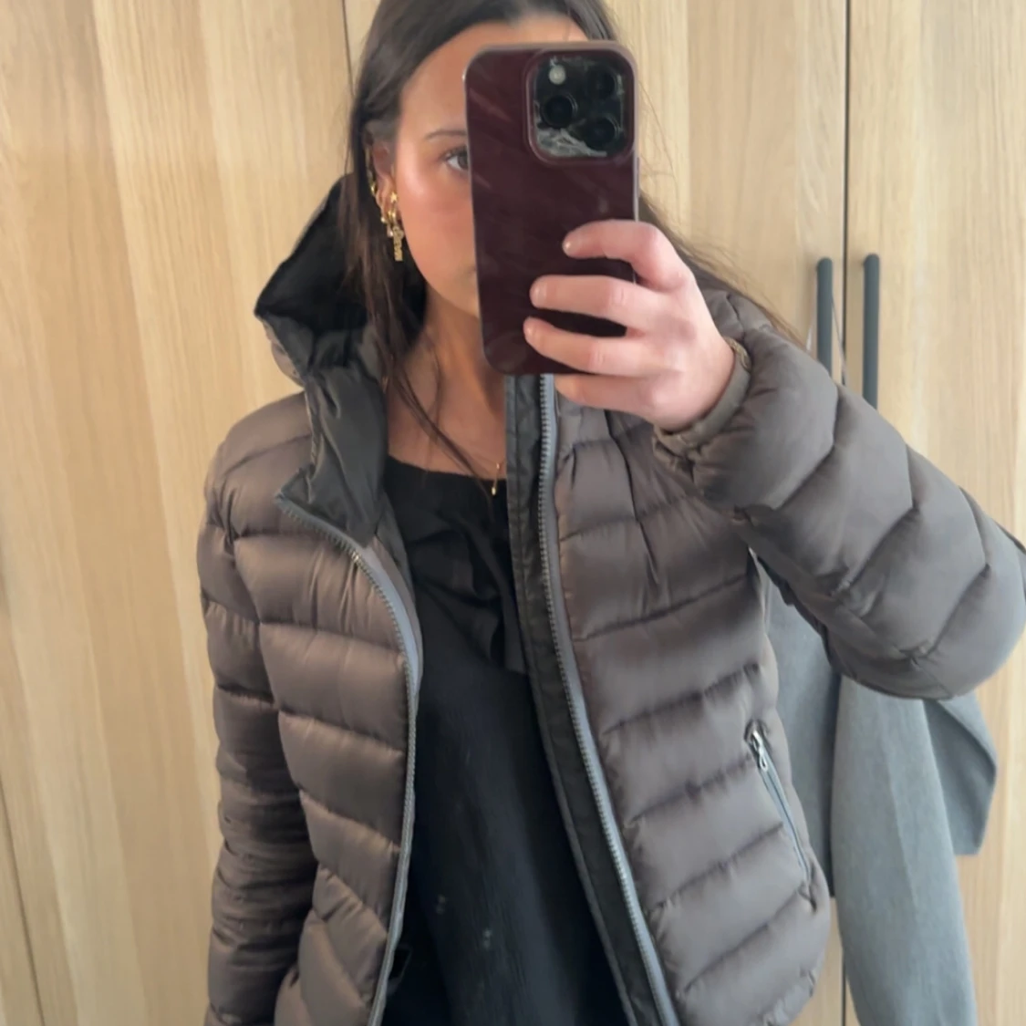 Brun dunjacka från Colmar - 2