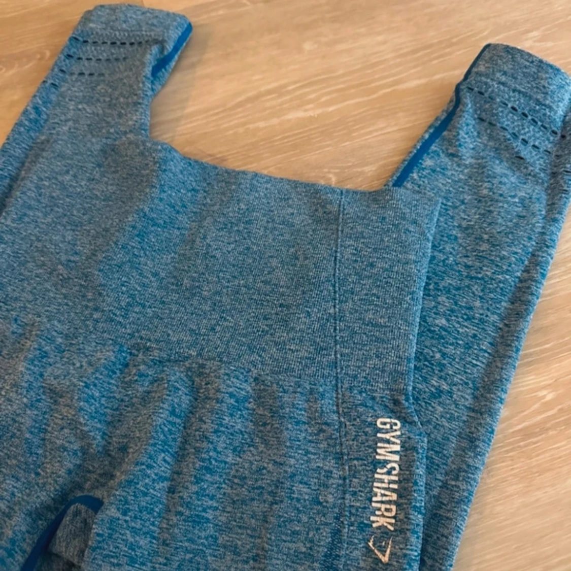 Blå träningstights från Gymshark