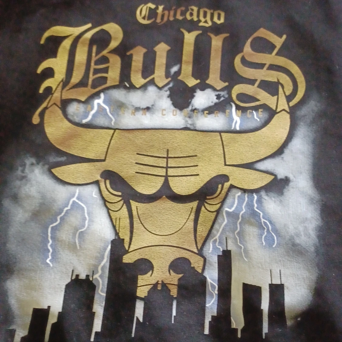 Svart Chicago Bulls sweatshirt från NBA - 1