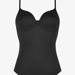 Svart body - Säljer min svarta body då jag har en annan jag använder mer,  denna används inte och är endast testat vid tillfället jag tog bilden💕 den är stl S och passar mig med 75b i bh 