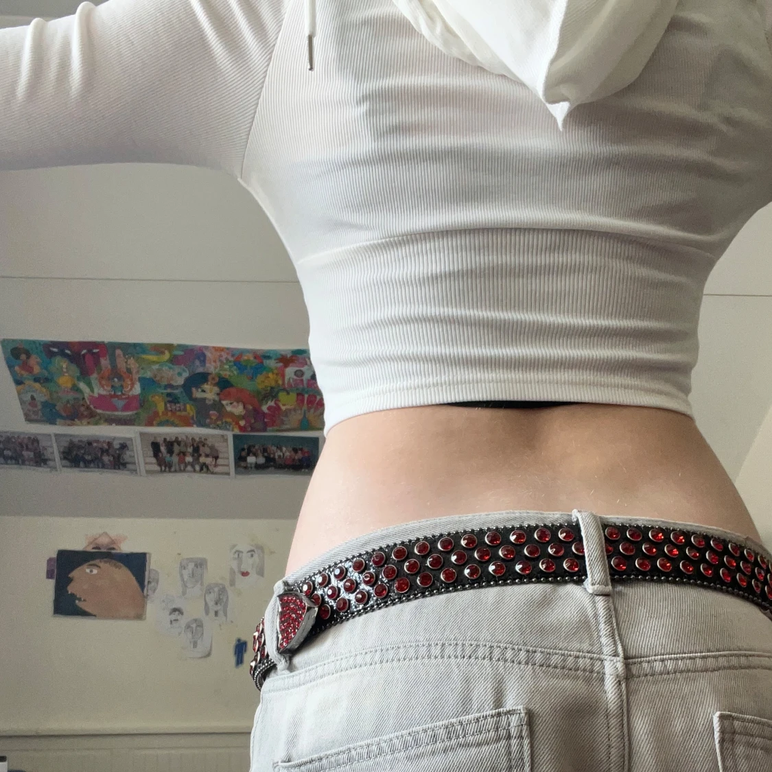 Kort vit  zip up - 1