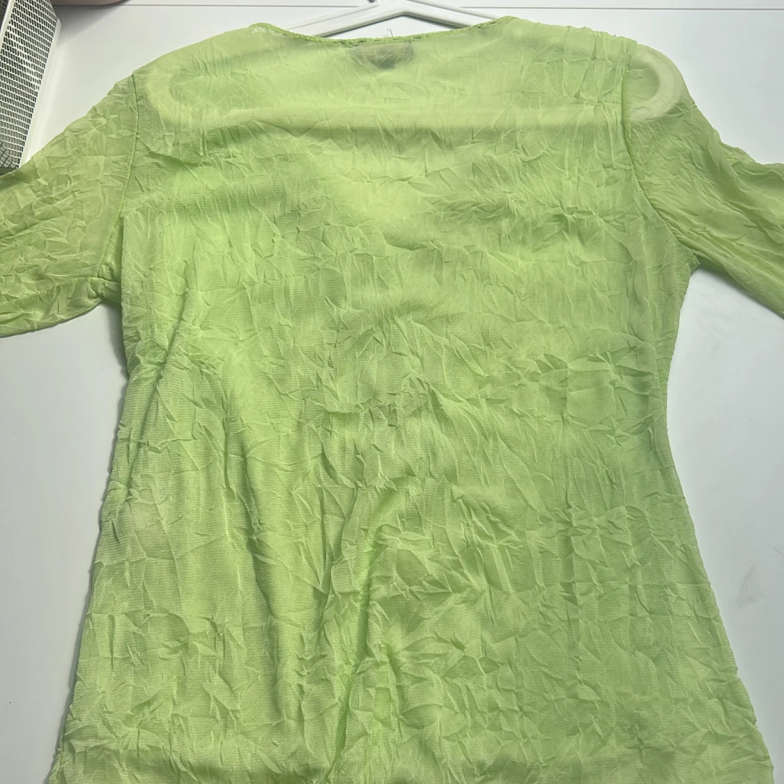 Ljusgrön blus med spets från Suzanna  - 2