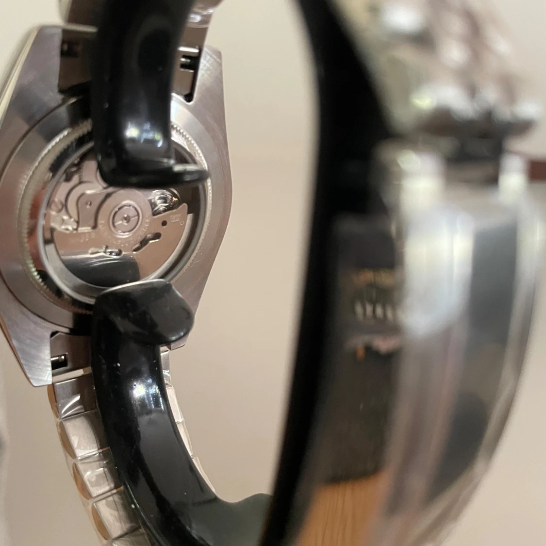 Seiko Mod Olive green urtavla med arabiska siffror - 2