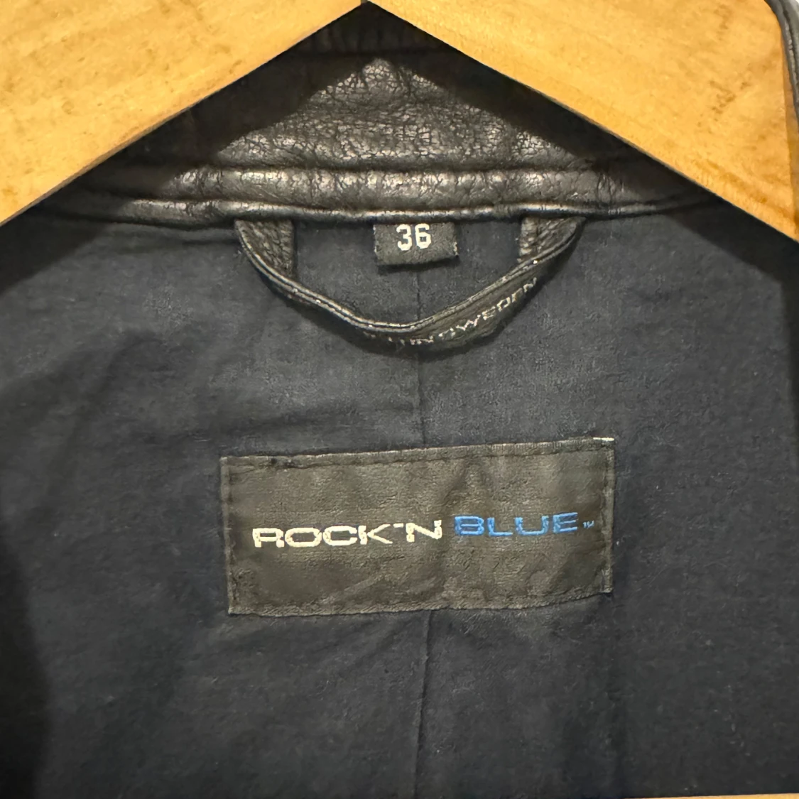 Svart skinnjacka från Rock'n Blue - 2