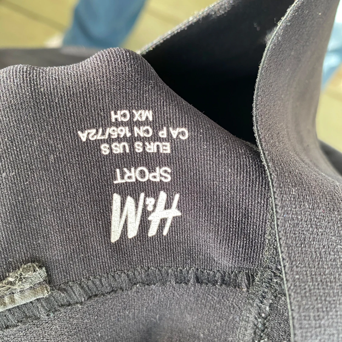 Mörkblå träningsleggings från H&M - 2