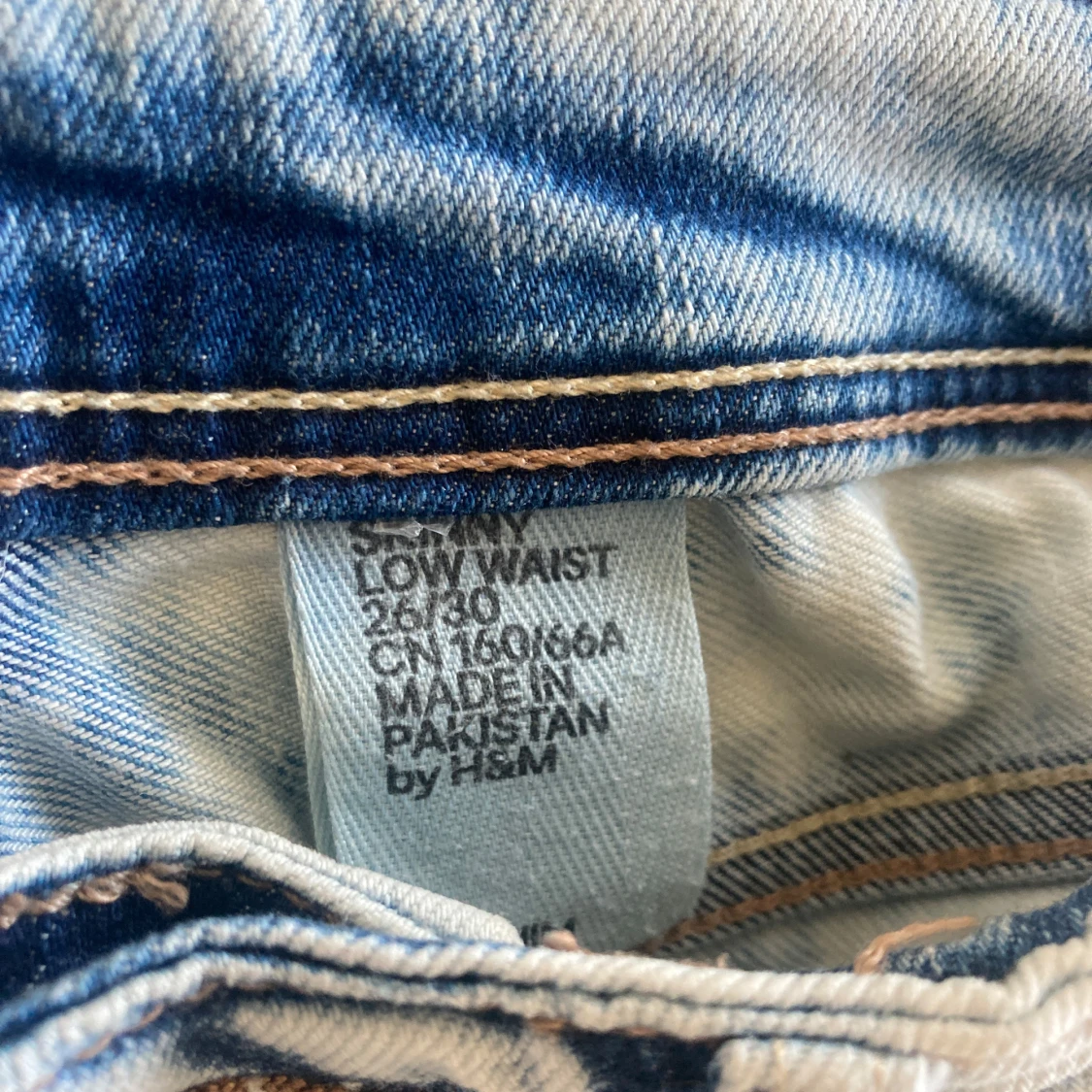 Stentvättade jeans HM 26/30 - 1
