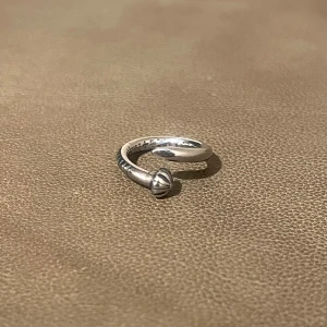 Chrome Bolt Silver Ring - Storlek 8