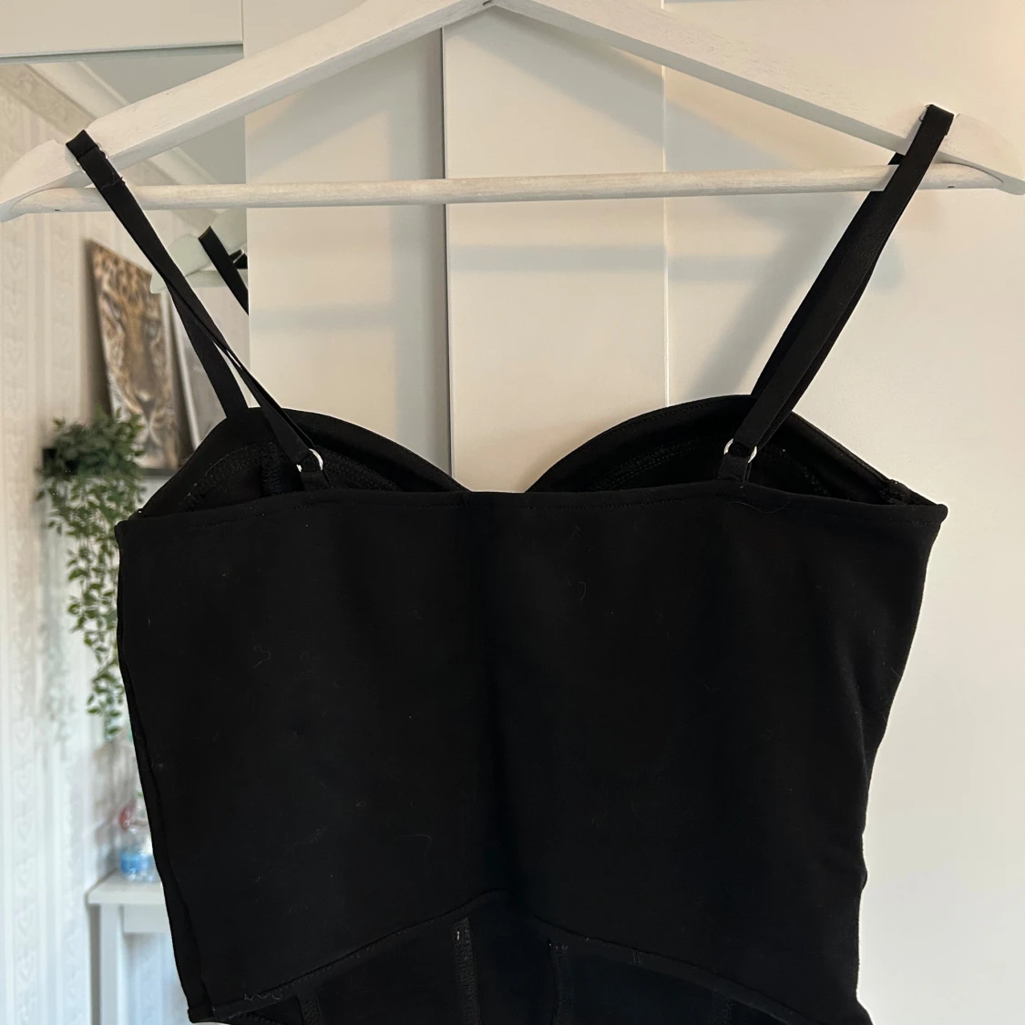 Svart korsettopp från H&M Divided - 1