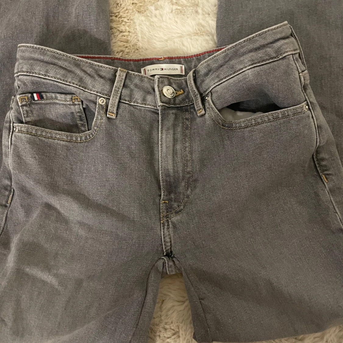 low waits botcut jeans - 1