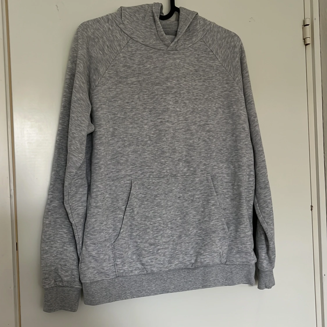 Ljusgrå hoodie från SOC