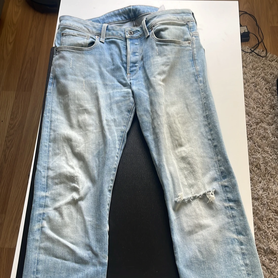 Ljusblå jeansbyxor från G-Star RAW - 2