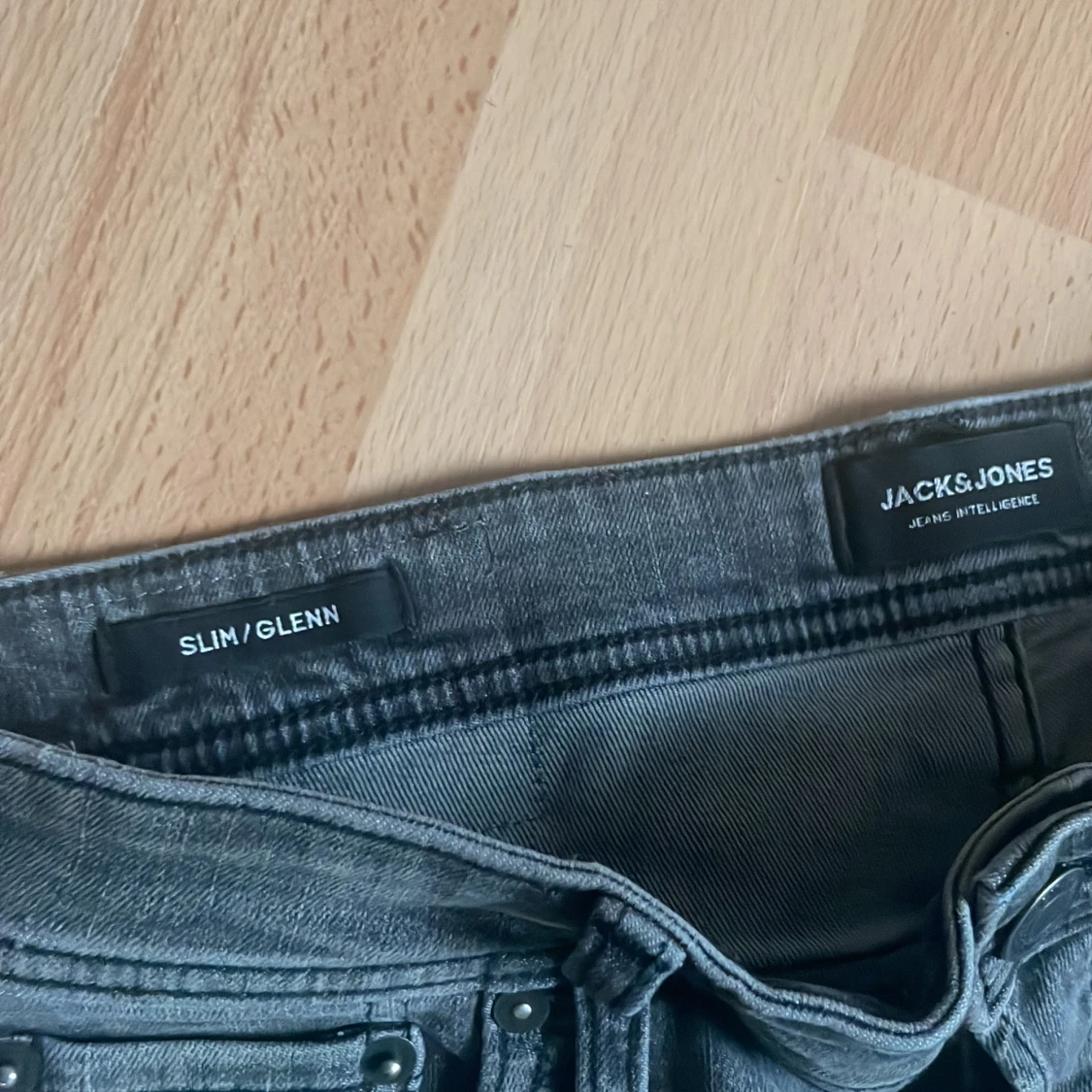 Grå slim jeans Jack & Jones 29/30 - 3