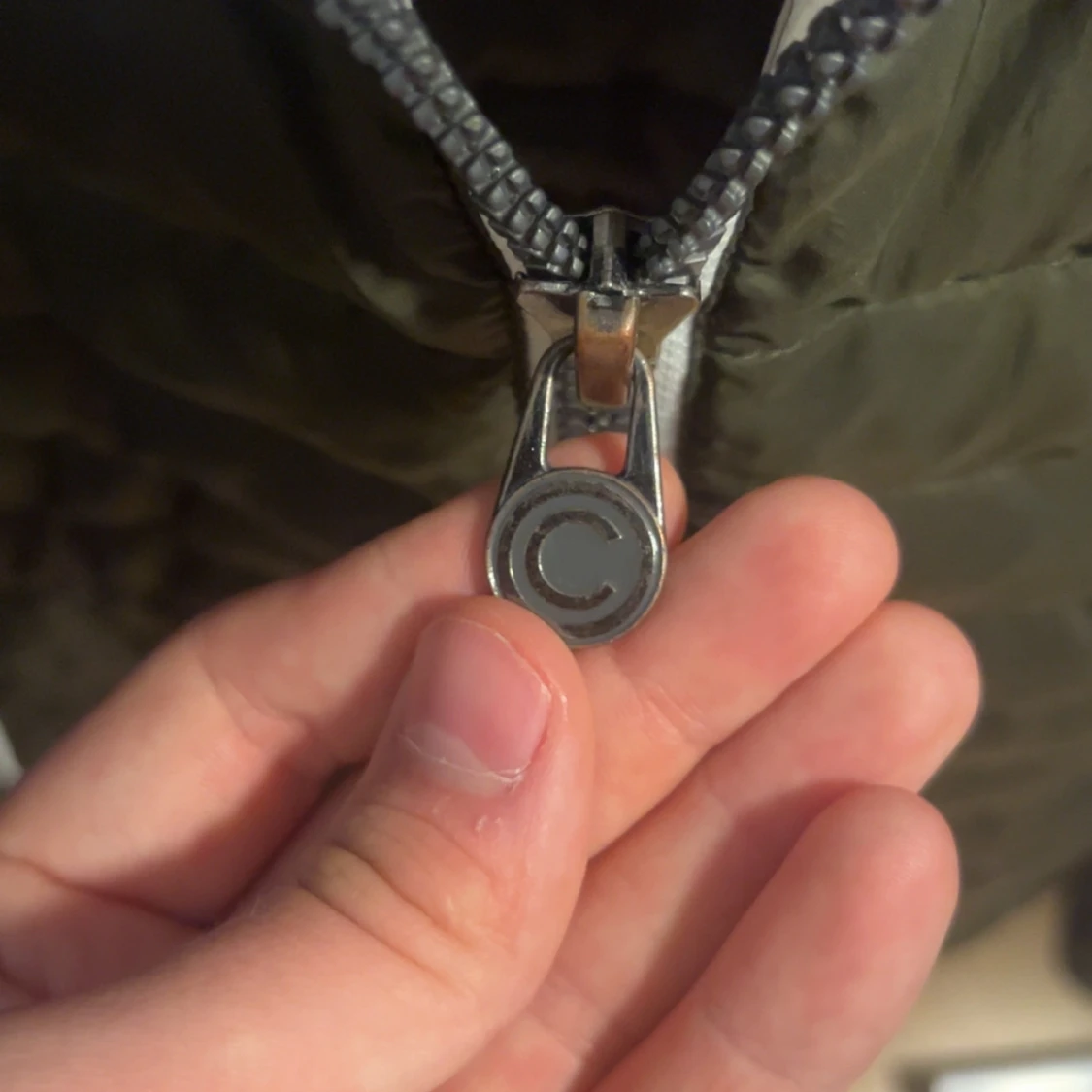 Olivgrön Colmar pufferjacka med huva - 3