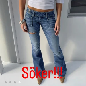 SÖKER DE HÄR JEANSEN!!!😍 - Jag söker dessa jeansen från Gina i den färgen på bilden, måste vara i storlek xxs (går med xs också) regular och kan betala nypris!!!❤️